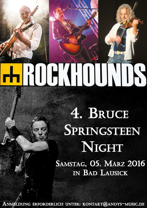 Plakat 4. Springsteen Night